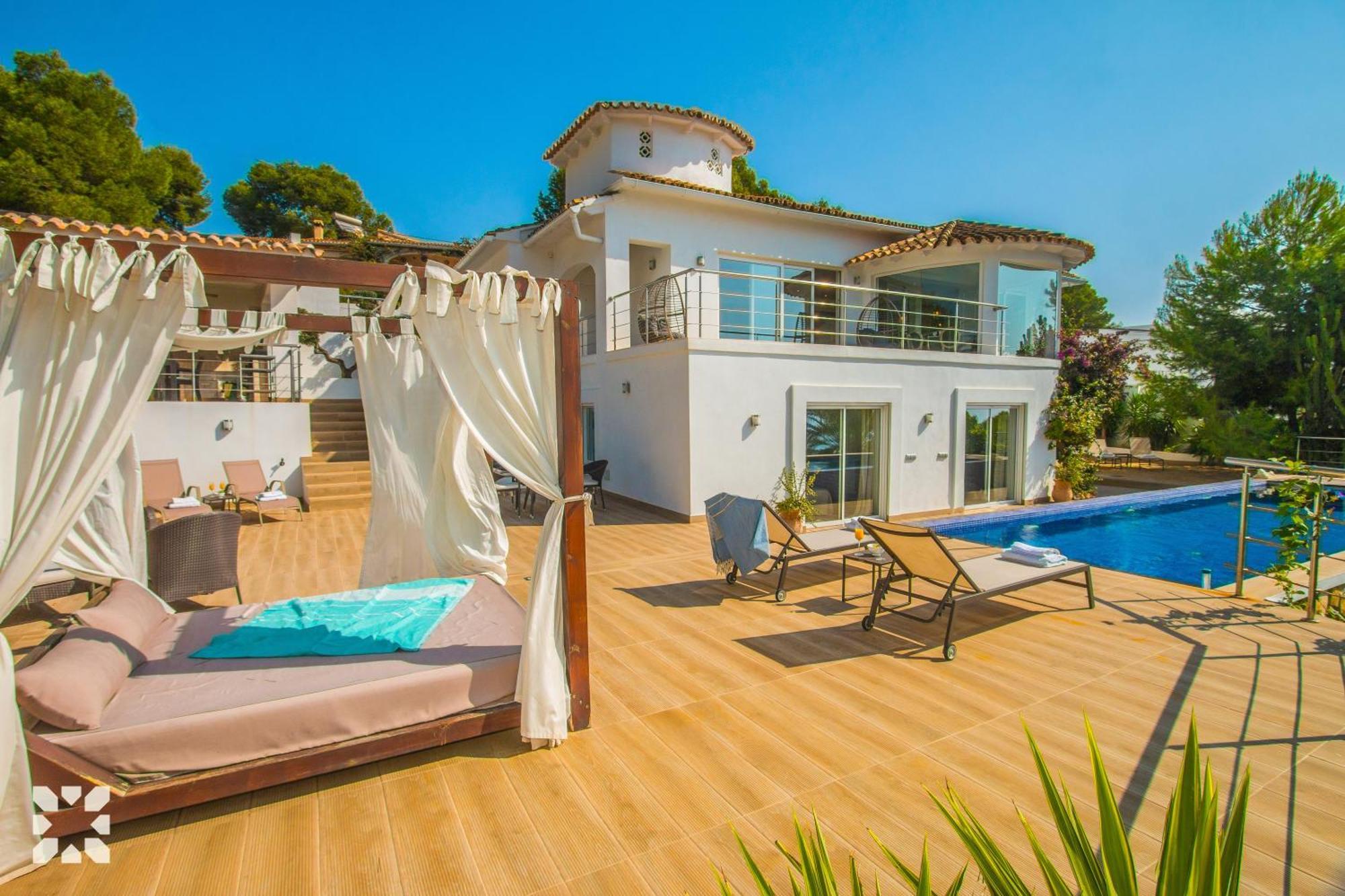 Villa La Casa Blanca By Abahana Villas Benissa Esterno foto
